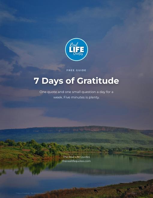 7 Days of Gratitude cover
