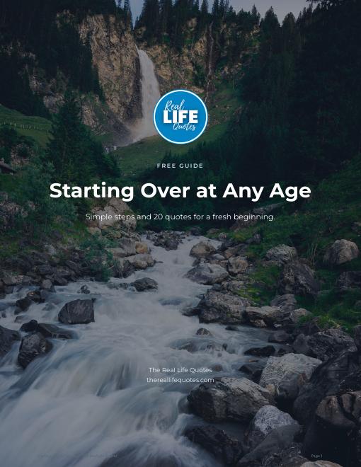 Starting Over at Any Age cover